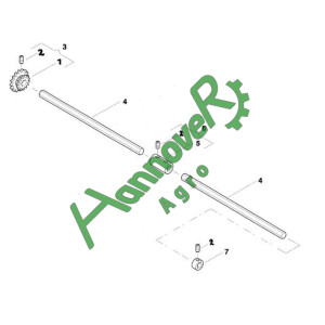 Позіція5 Муфта зчіпна AC834364 АС834364, Kverneland, Квернеланд
